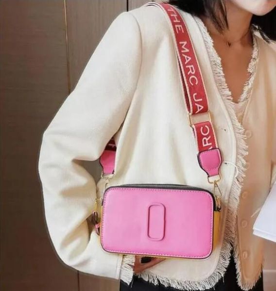 

designer women bags new 2023contrast color small square bag trend letter single shoulder messenger bags wholesale 20-12-7cm 00809, Red;black