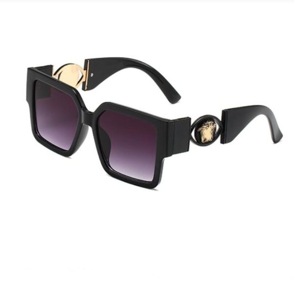 

designers sunglasses fashion polarized sunglasses uv resistant luxury sunglass men women goggle retro square sun glass casual eyeglasses 451, White;black