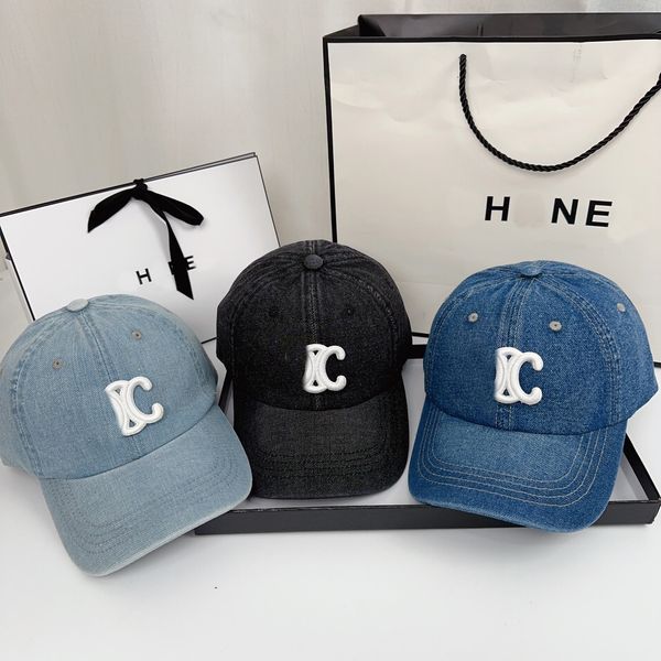 

mens designer bucket hat for men women brand letter ball caps 4 seasons adjustable luxury sports embroidery jeans blue baseball hats cap bin, Blue;gray