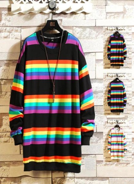 

21fw men s womens design hoodies sweater pullover striped pattern hoodie spring autumn long sleeve clothes skateboards sweatshirt 5101237, Black