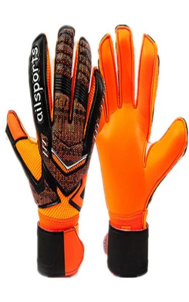 

youth goalies goalkeeper pinky gloves brand nk kids men goalie glove professional goalkeepers antislip plam sports football7531837, Black