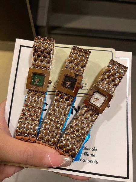 

2023 new classic elegant designer watch womens automatic fashion simple watches 30mm square full stainless steels women gold sier color, Silver