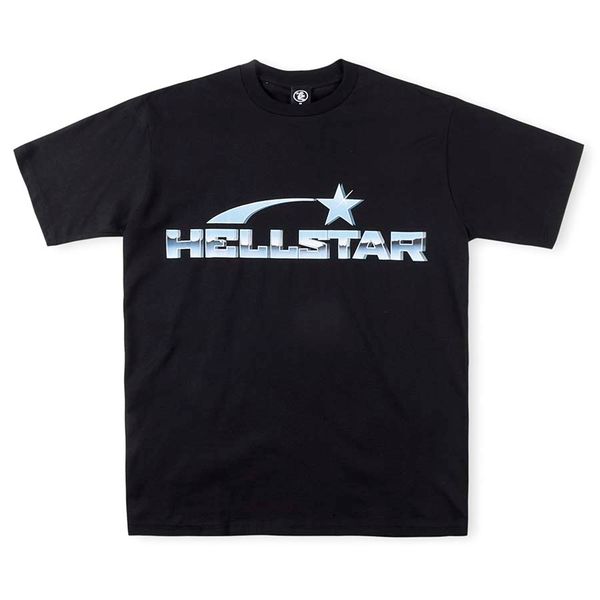 

mens t shirts designer hellstar t-shirts man casual metal letter printed shirt street fit shorts sleeve clothes, Black;brown