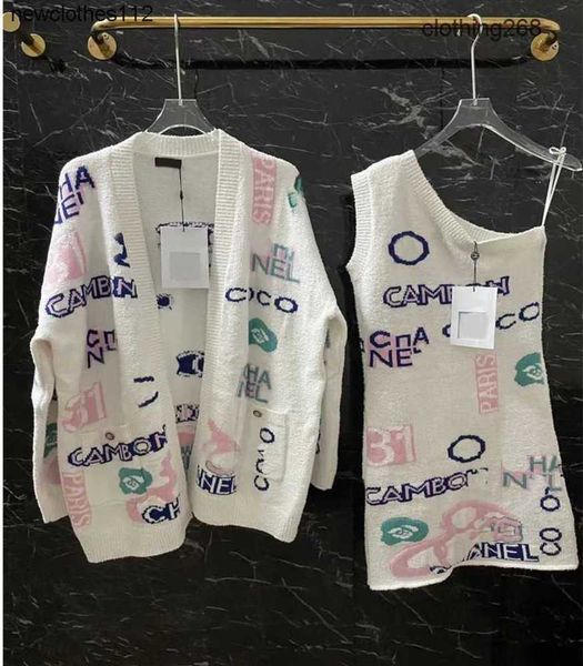 

women's sweaters fashion luxury brand winter contrast patchwork long sleeve cardigans dress women design buttons pockets vintage sweate, White;black