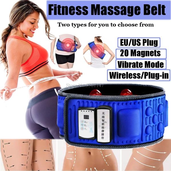 

core abdominal trainers wireless electric slimming belt lose weight fitness massage times sway vibration abdominal belly muscle waist traine