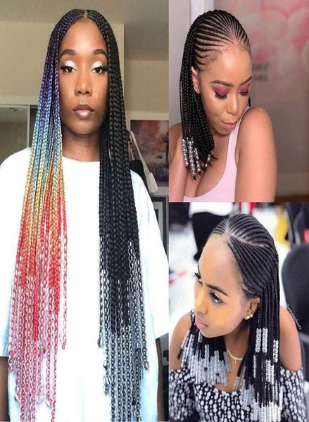 

100pcs 12mm resin hair beads 6mm big hole dreadlock beads for jumbo braid dreadlock hair accessories5125687, Black