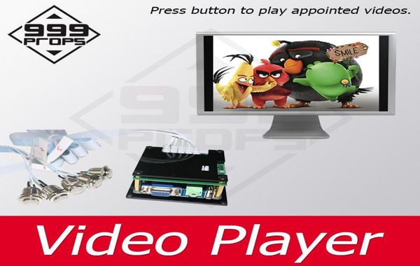 

video player prop room escape pressing button to trigger playing chamber game for adventure alarm systems4540314