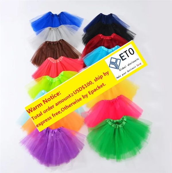 

ins summer girls tutu skirt summer baby pleated gauzy tutus mini bubble skirts solid mesh dresses party dance ballet dress kids clothzz, Blue