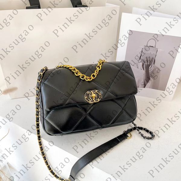 

pink sugao women shoulder bag crossbody chain bag fashion pu leather luxury handbags shopping bag purse 6color changchen-230808-44