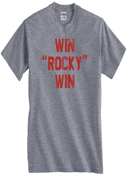 

guys tees 100 cotton tshirts men039s win rocky t shirt fashion summer male sweatshirts 2106296138543, White;black