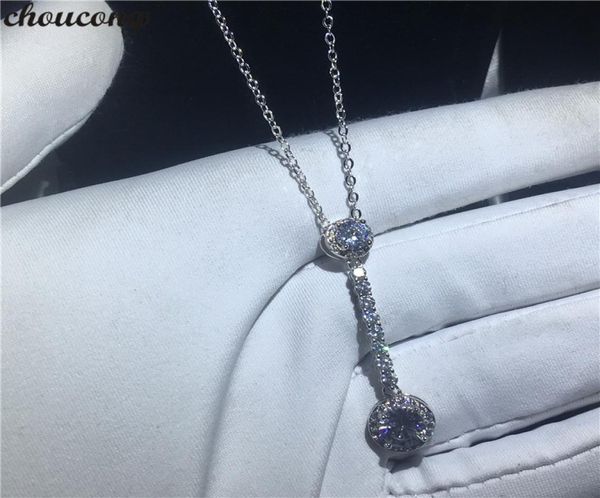 

choucong honeybee heart pendants 5a zircon cz real 925 sterling silver wedding pendant with necklace for women birthday giftchouco8592249
