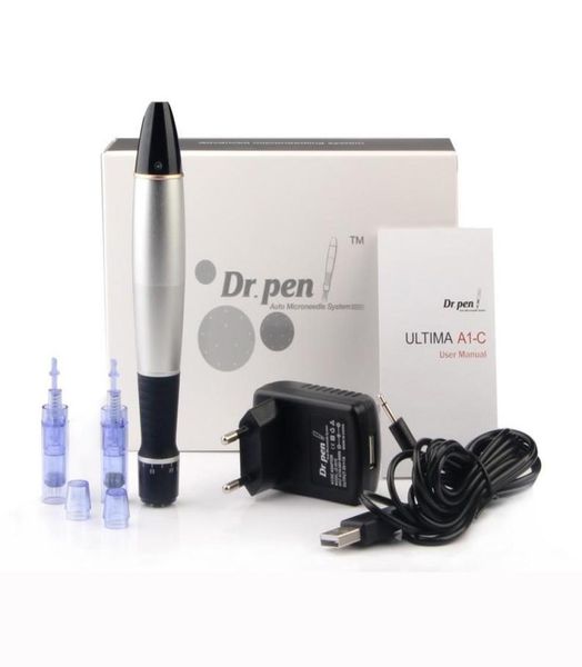 

derma pen drpen 12 needles electric derma pen auto microneedle derma stamp pen 5 speed micro needle roller with needle cartr2301670