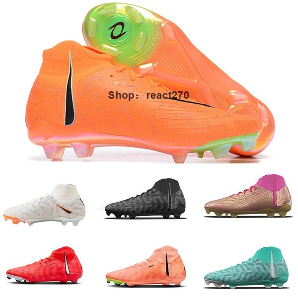 

phantom luna elite fg firm-ground soccer cleats united ready bright crimson white black total orange limited edition white shoes guava ice l