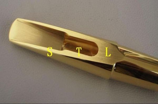 

excellence tenor sax metal mouthpiece ligature and cap gold plate 695930169917808
