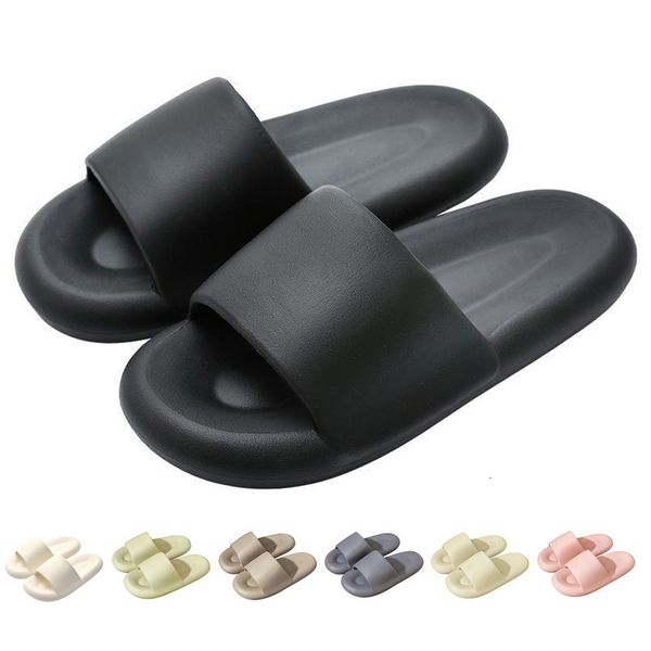 

slippers flipflops summer womens thick platform nonslip silent sandals soft sole fashion flipflops women 230808, Black