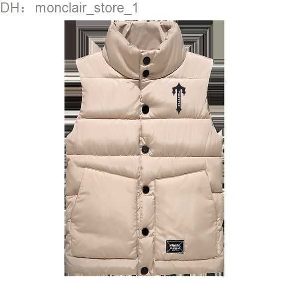 

men's jackets london trapstar jacket vests tyle real feather down winter fashion vest bodywarmer advanced waterproof fabric 5 dd1h, Black;brown