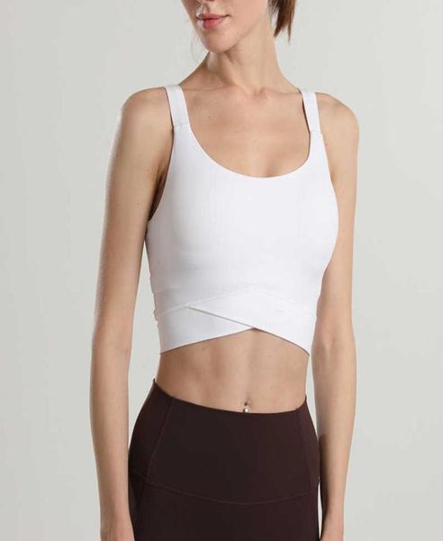 

summer women tanks camis back sports bra running shockproof elastic yoga vest high intensity gym clothes lady underwear7018088, White