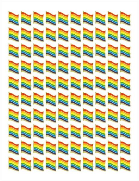 

whole 100pcs gay pride pins lgbtq rainbow flag brooch pins for clothes bag decoration h1018242b6747535, Gray