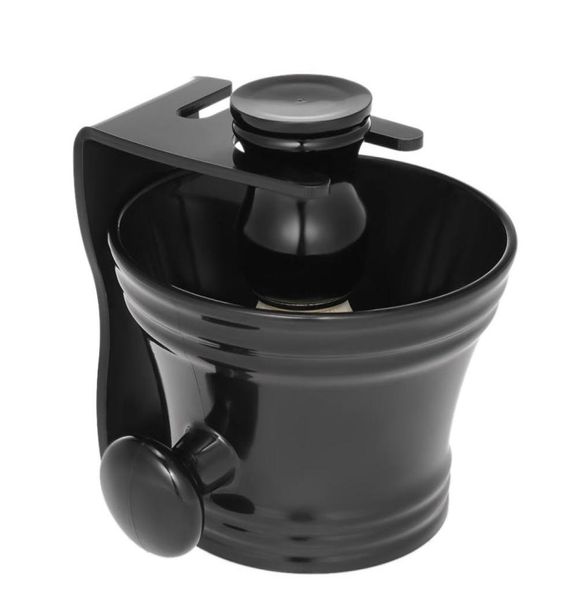 

3pcs male facial cleaning tools beard shaving kit shaving brush razor stand soap bowl men039s tool set1112236