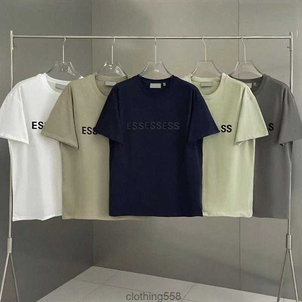 

summer men women essen t shirt designers casual essent shirts luxury shorts tshirts essentail chest print fashion letter tees essentiel t-sh, White;black