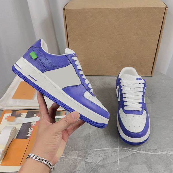 

fashion quality designer shoes woman real leather cartoon handmade multicolor gradient technical sneakers women shoes trainers shoe s405 02, Black