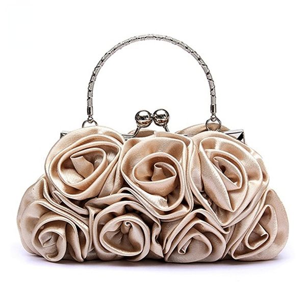 

evening bags 2023 handbag women's tote bag rose flower pattern clutch for women party bridal bolsa feminina bolso mujer 230809