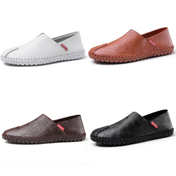 

2023 deft casual shoes breathable leather men woman black dark blue light brown men trainers outdoor sport