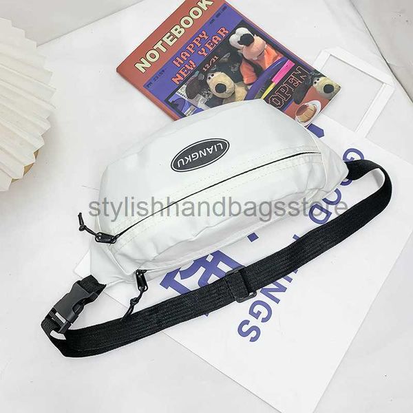 

waist bags nylon fabric waist bag for women 2022 new fashion letter simple crossbody bag popular sports outdoor chest bag waist bag for wome