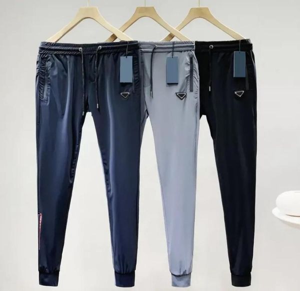 

2022 men pants summer fashion sports trousers sweatpant loose flexible comfortable wrinkleresistant breathable highly elastic tro26603081, Black