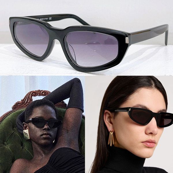 

sl 634 nova italian luxury designer acetate frame and nylon lens sunglasses 100% uva/uvb protection for women fashion, White;black
