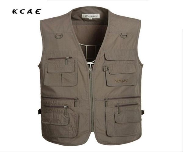 

whole factory whole summer men multifunctional fly vest sleeveless jackets coats clothes pography vest1256110, Black;white
