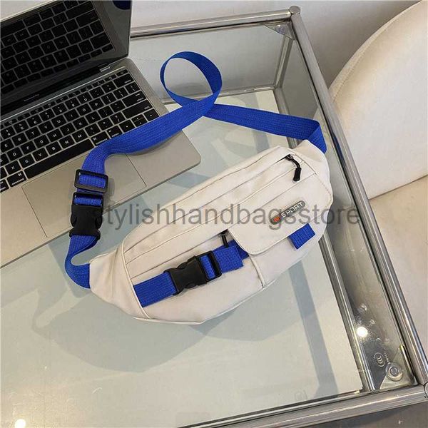 

waist 2022 outdoor single shoulder oblique straddle for male and female students nylon fashion chest trend multi functional bagstylishhandba