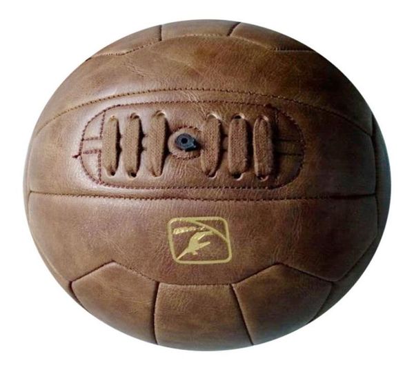 

retro footballs original classic soccer ball good quality leather vintage football255f4607021