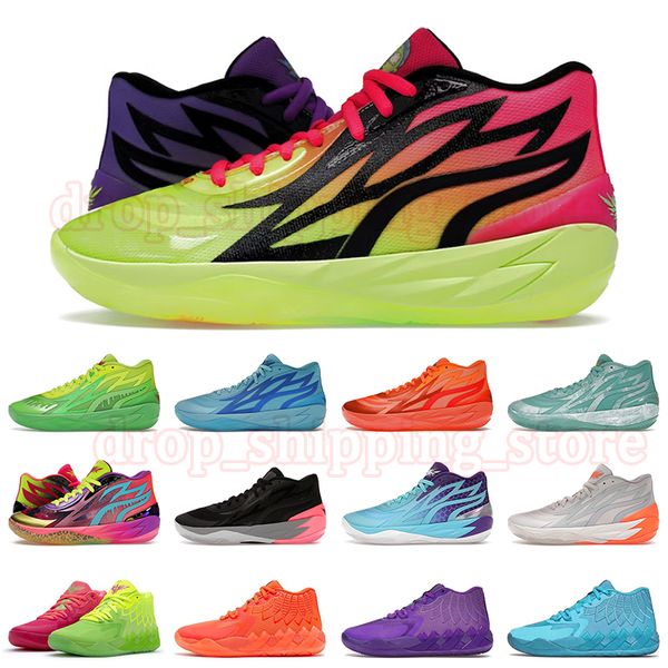 

lamelo ball basketball shoes mb.01 mb.02 for mens womens rick morty adventures nickelodeon slime rookie of the year mb01 mb02 trainers sport