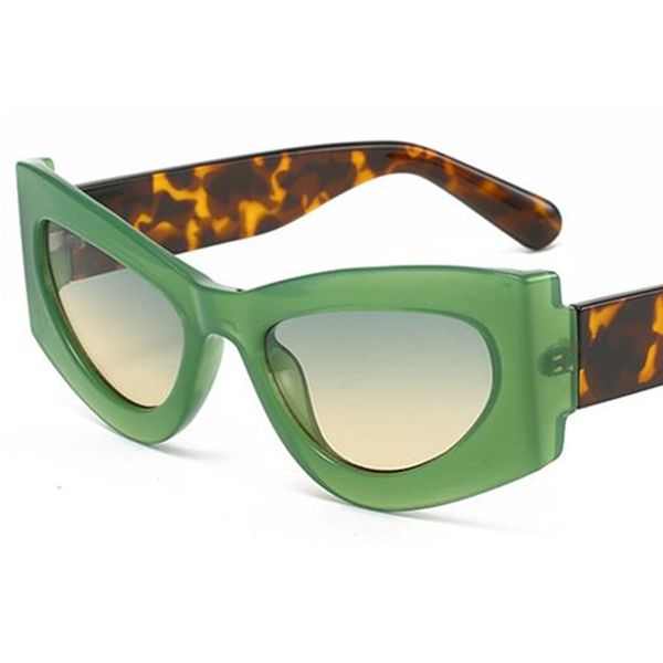 

fashion sunglasses sun glasses anti-uv spectacles cat eye eyeglasses candy color ornamental personality goggle, White;black