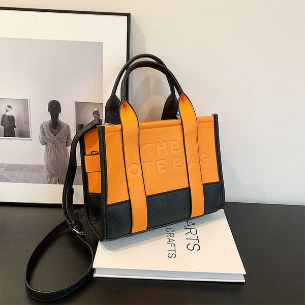 

handheld bag for women 2023 new one shoulder fashion cross body letter tote thetotebags