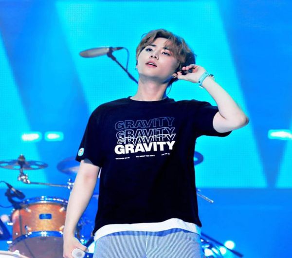 

day6 concert world tour gravity kpop summer casual korean team tshirt songs clothing with men and women shortsleeved tshirt y203521217, White