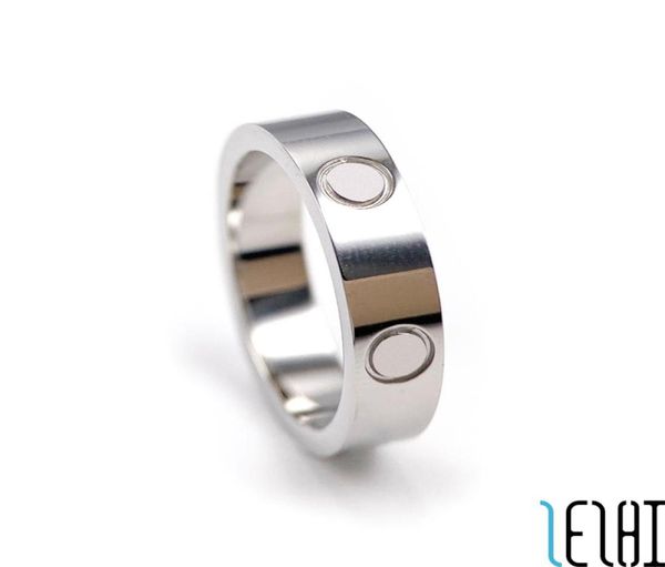 

classic couple wedding promise eternity love rings woman man stainless steel plating 18k silver ring for women men wed engagement 2124912