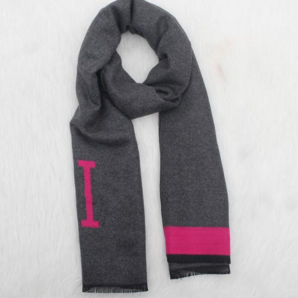 

fashion designer scarf for men cashmere scarf h scarf designer black grey shawl luxury fashion double sided soft keep warm long versatile sh, Blue;gray