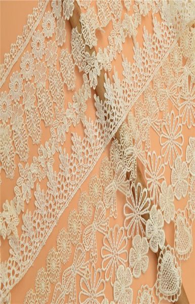 

14yards venisevenice lace victorian scalloped lace trim polyester chemcial lace2505215, Black
