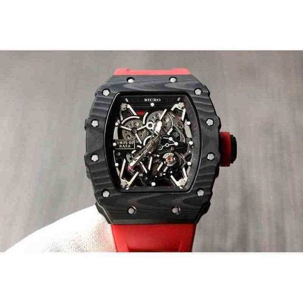 

uxury watch date luxury mens mechanics watch richa mens automatic mechanical es carbon fiber black red rubber limited edition hollow