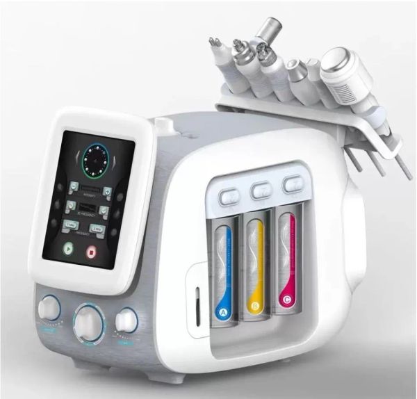 

2023 hydrafacial machine dermabrasion latest version 6 in 1 plasma oxyhydrothermal bubble face skin care hydro spa machine wrinkle remover b