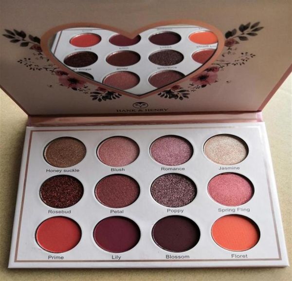 

makeup palette eye shadow eye bloom hank henry palette 12 color waterproof eyeshadow251v7542984