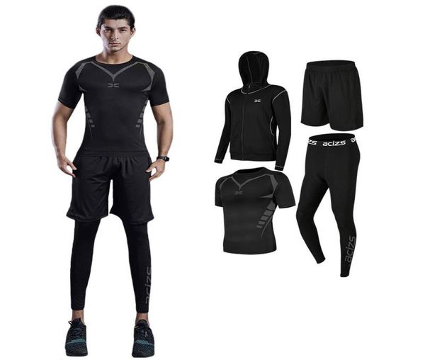 

hoodie and sweatpants set mens sportwear workout gym clothing for men outfits jogger tracksuit fitness gymwear black sweat suits7807809, Black;blue