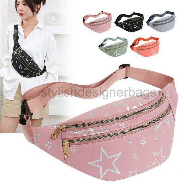 

waist bags seasonal street fashion women's new printed waistpack women's one shoulder crossbody bag outdoor leisurestylishdesigner