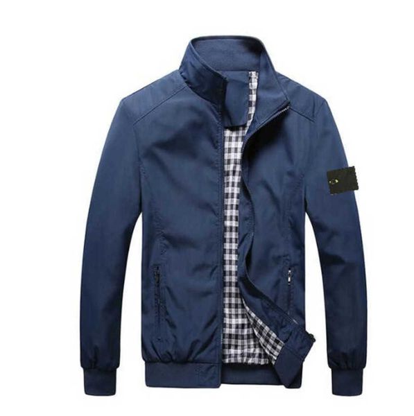 

new spring and autumn men's business jacket solid color fashion outerwear men's casual slim stand collar men's bomber jacket, Black;brown