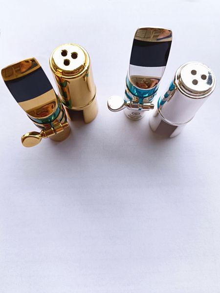 

japanese brand saxophone metal mouthpiece drop e tune alto saxophone silver plating golden tenor soprano metal mouthpiece accessories