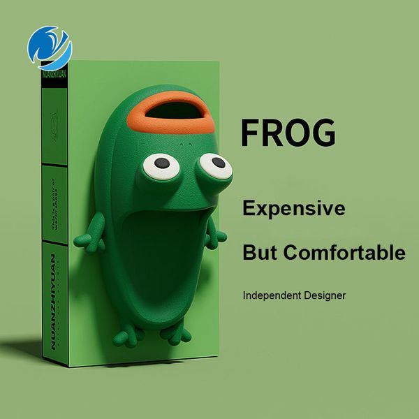 

slippers mo dou summers for women stylish cartoon clog shape mens slides non slip outdoor sandals waterproof shoes 230808, Black