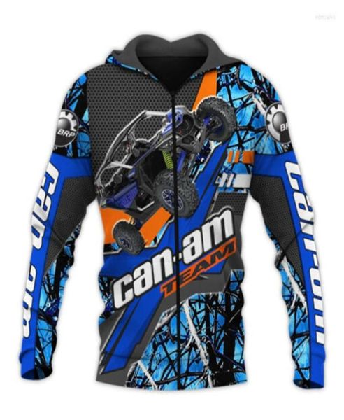 

men039s hoodies men39s hoodie canam brp 3d digital print oversized harajuku clothes sweatshirt zip streetwear1612758, Black