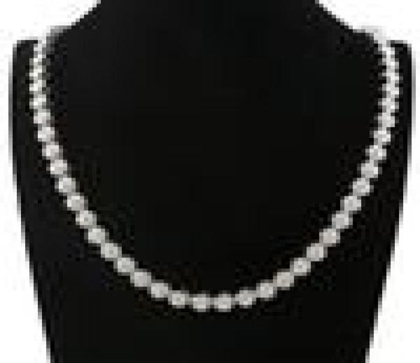 

30inches hip hop iced out chains necklaces gold black silver luxury designer gold chains tennis chain necklace mens diamond jewelr2340220